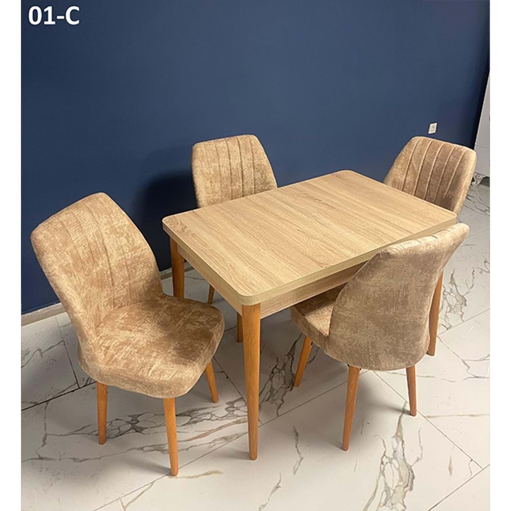 Karegold 4 Kişilik Masa Takımı