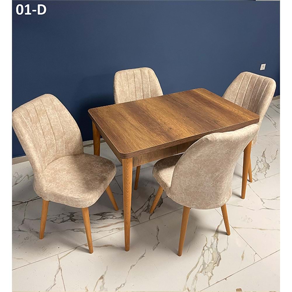 Karegold 4 Kişilik Masa Takımı