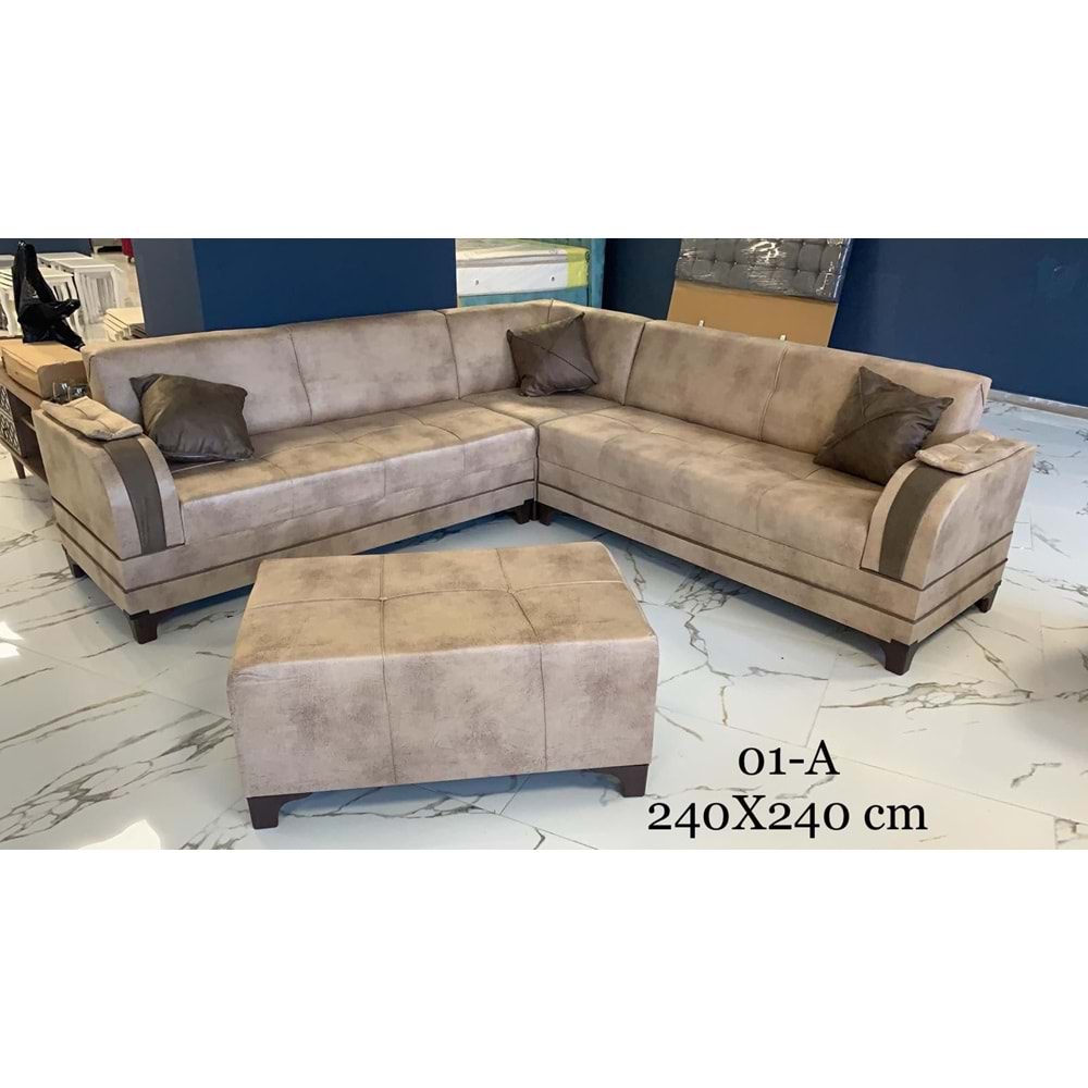 Sedef 240x240 Sabit Köşe Takım - Dallas