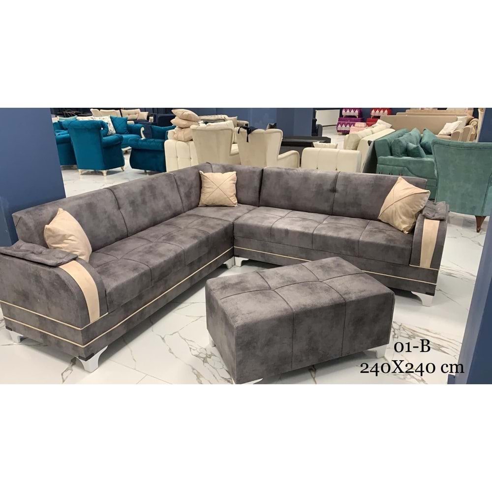 Sedef 240x240 Sabit Köşe Takım - Dallas