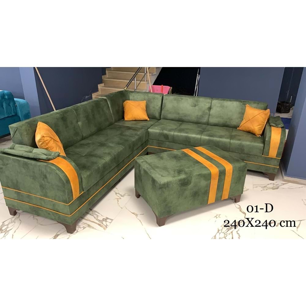 Sedef 240x240 Sabit Köşe Takım - Dallas