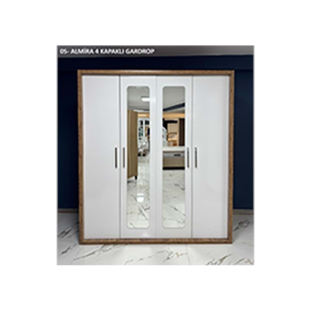 Almira 4 Kapaklı Gardırop