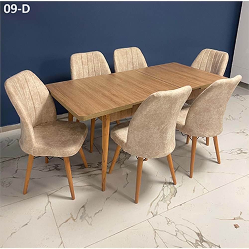 Hnd Karegold Ahşap Masa Takımı