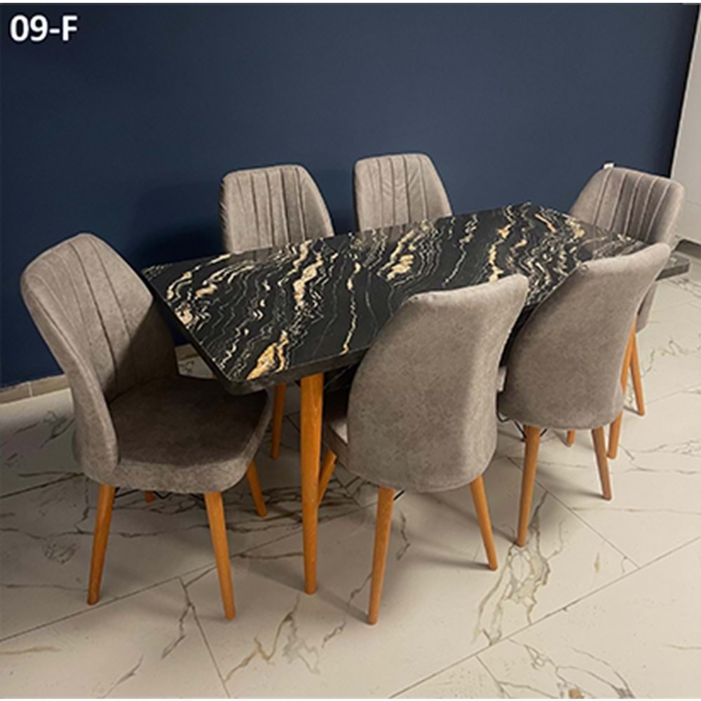 Hnd Karegold Ahşap Masa Takımı