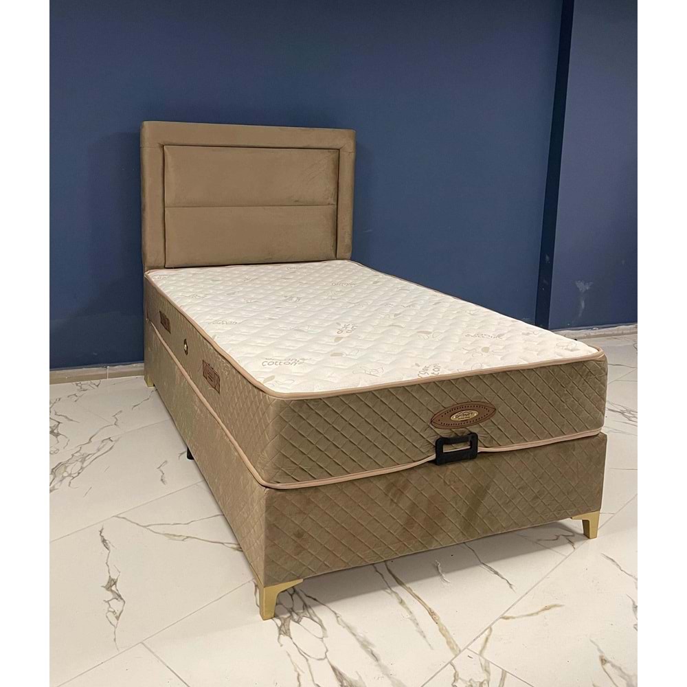 120x200 Hera Baza Başlık Yatak Set