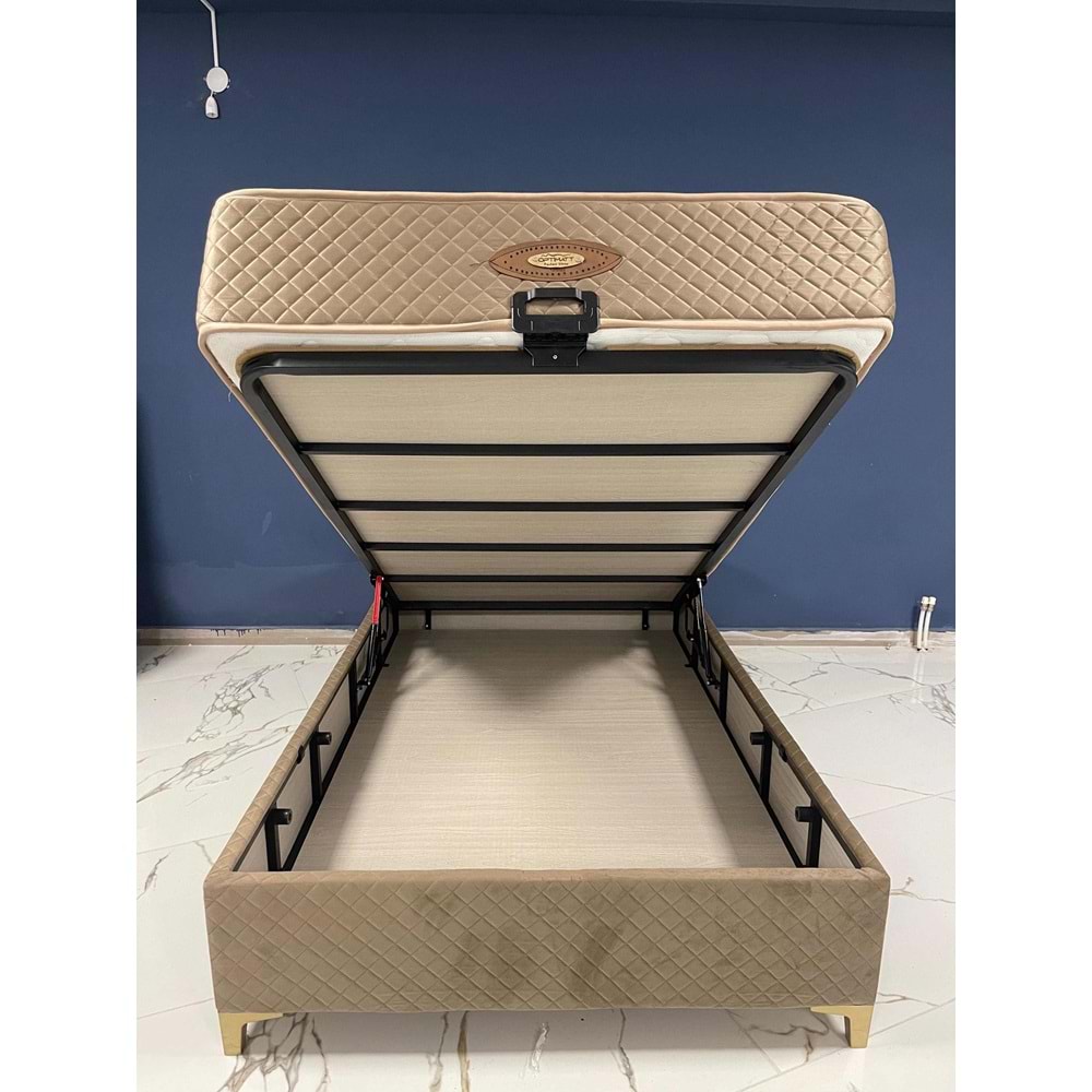 120x200 Hera Baza Başlık Yatak Set