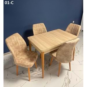 Karegold 4 Kişilik Masa Takımı