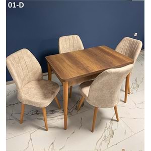 Karegold 4 Kişilik Masa Takımı