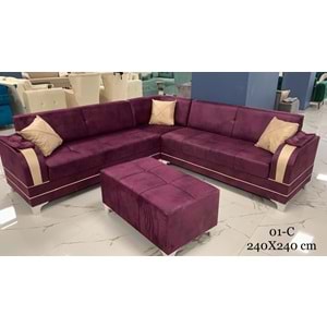 Sedef 240x240 Sabit Köşe Takım - Dallas