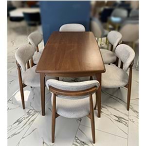 Bohem Yemek Masası Takımı