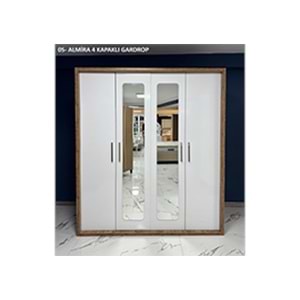 Almira 4 Kapaklı Gardırop