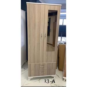 Sedef 2 Kapaklı Gardırop