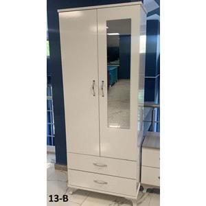 Sedef 2 Kapaklı Gardırop