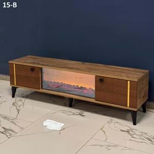 Sedef Şömine TV Sehpası