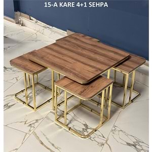 Kare 4+1 Zigon Orta Sehpa