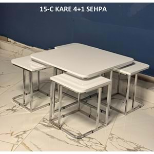 Kare 4+1 Zigon Orta Sehpa