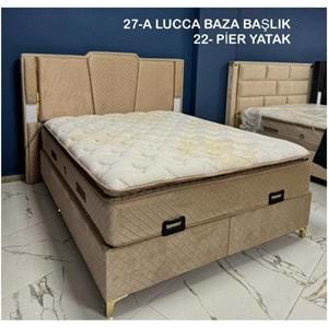 160x200 Lucca Baza ve Başlık