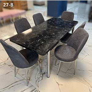 Gold Masa Takımı - Metal