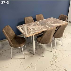 Gold Masa Takımı - Metal