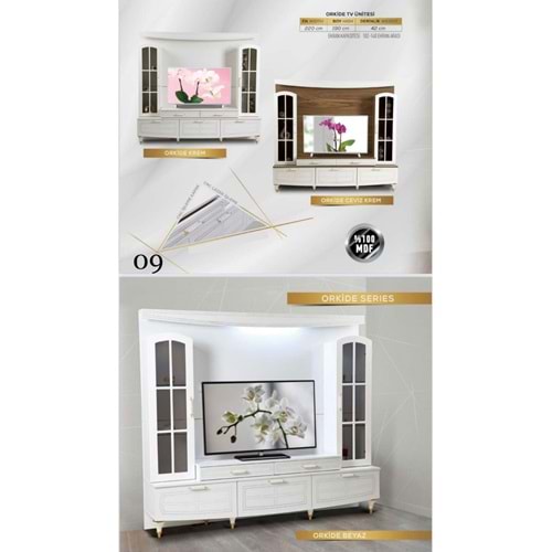 Orkide MDF TV Ünitesi