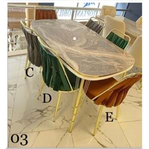 Hnd Violet Masa Takımı