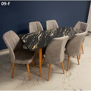 Hnd Karegold Ahşap Masa Takımı