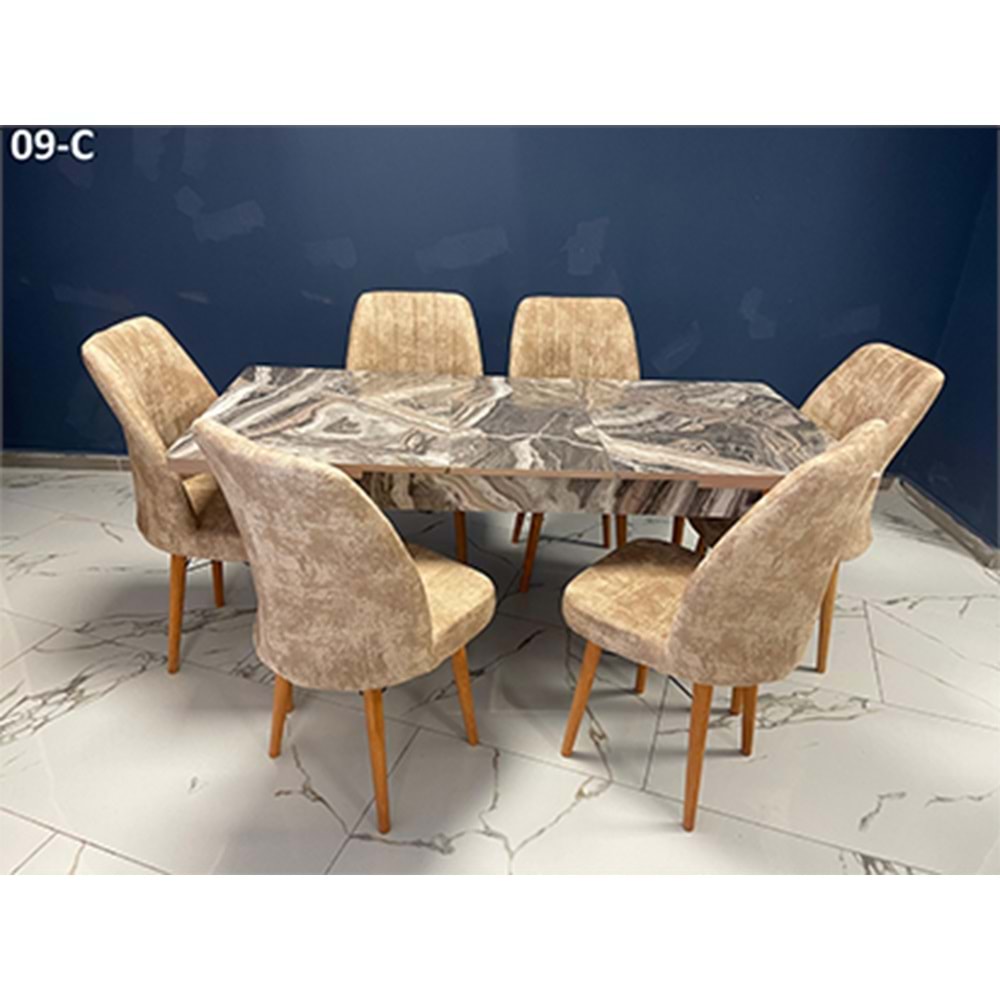 Hnd Karegold Ahşap Masa Takımı