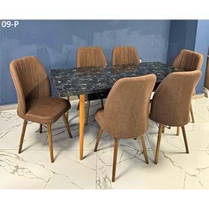 Hnd Karegold Ahşap Masa Takımı