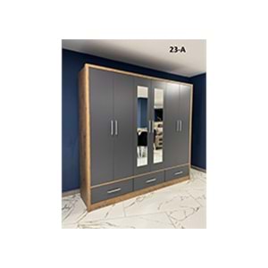 Hisar 6 Kapaklı Gardırop